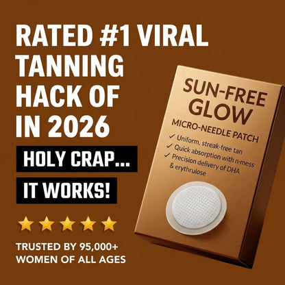 🌞Sun-Free Glow Micro-Needle Tanning Patch🔥