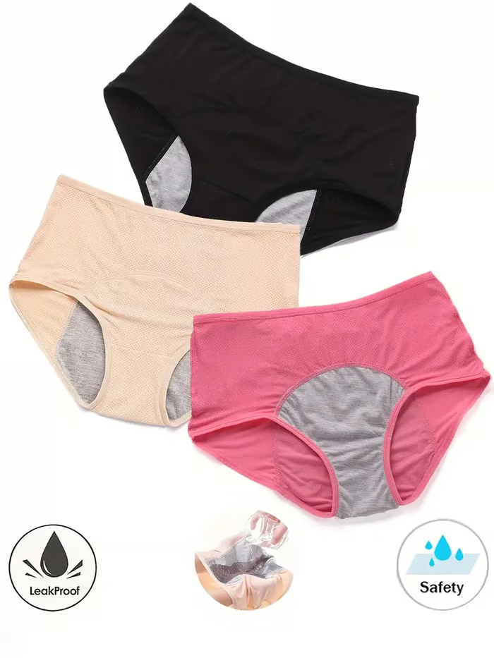 High-waisted hygroscopic Protective Panties