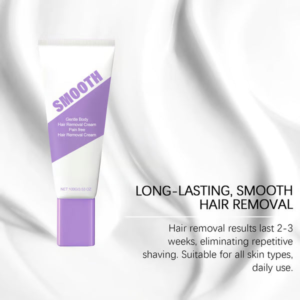 ✨Bikini Pain-Free Hair Removal Cream for Sensitive Skin, 💫Hypoallergenic Formula-Gentle & Fast-Acting Depilatory with Citrus Scent, Aloe & Hyaluronic Acid for Soothing Care, Suitable for Men & Women