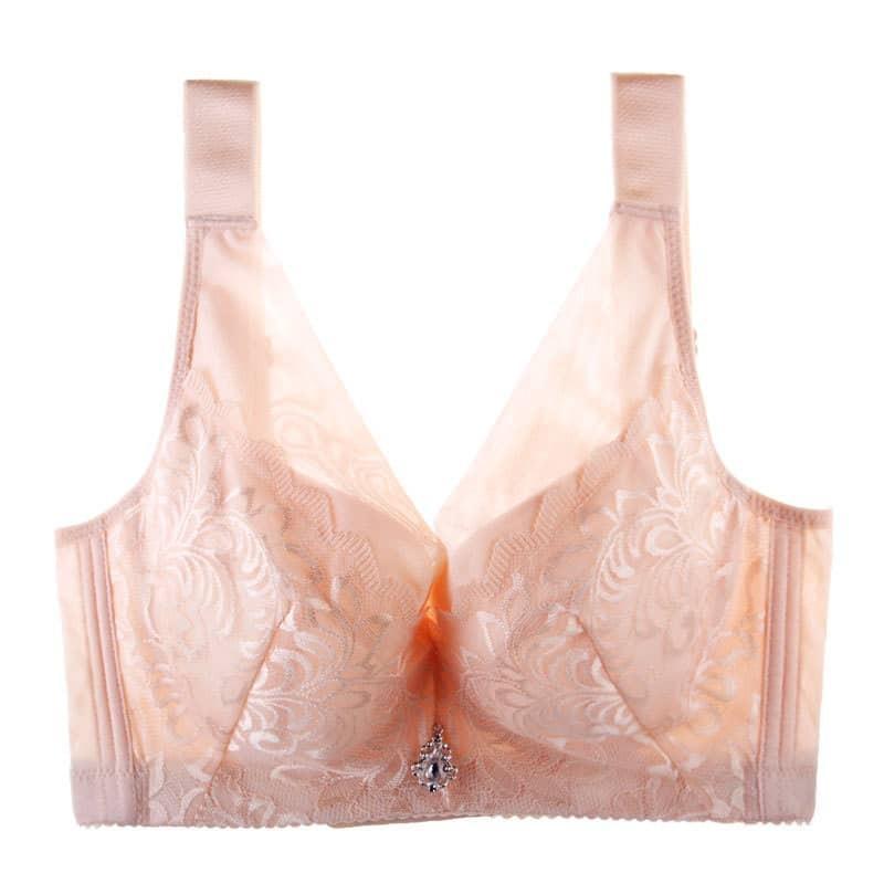 LACE BRA PLUS SIZE FULL CUP SHOULDER BAND ADJUSTABLE