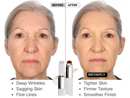 🔥NEW & Upgraded!💥BUY 1 GET 1 FREE💥⏰💕🌟Cream Stick V White Korean Color-Changing Foundation Stick with Volufiline