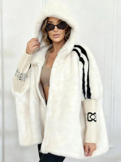 💕Because You Deserve to Look Amazing — Black Friday Special 💕 Oversized Faux Fur Winter Coat