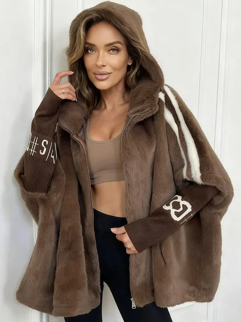 💕Because You Deserve to Look Amazing — Black Friday Special 💕 Oversized Faux Fur Winter Coat