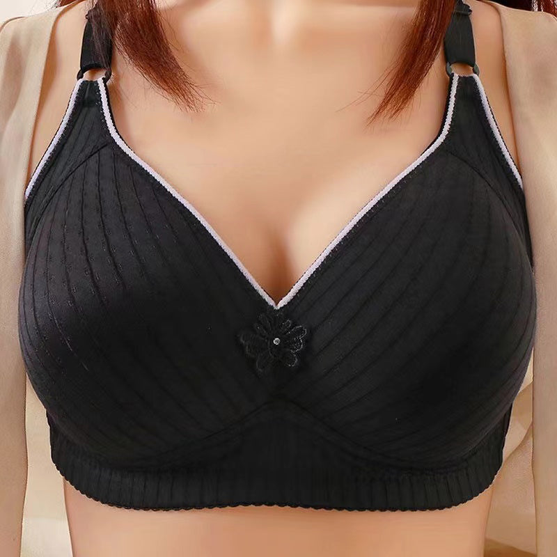 PLUS SIZE BRA COMFORT SOFT THIN BREATHABLE