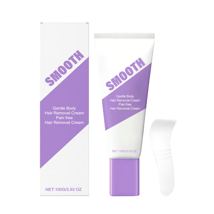 ✨Bikini Pain-Free Hair Removal Cream for Sensitive Skin, 💫Hypoallergenic Formula-Gentle & Fast-Acting Depilatory with Citrus Scent, Aloe & Hyaluronic Acid for Soothing Care, Suitable for Men & Women