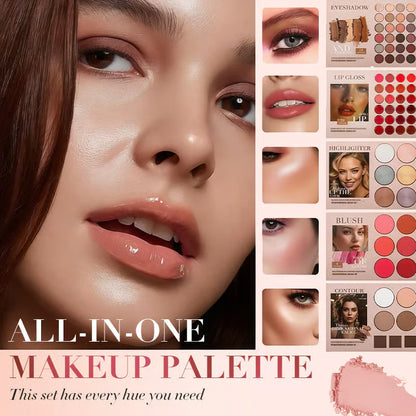 🔥Last Day Promotion 50% OFF💄5-Layer Book-Style Makeup Palette with 67 Pro Shades