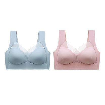 Plus Size Seamless Push Up Wireless Bras