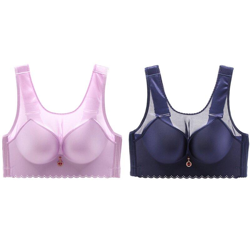 PLUS SIZE FULL CUP NO STEEL RING ULTRA THIN YOGA SPORTS BRA
