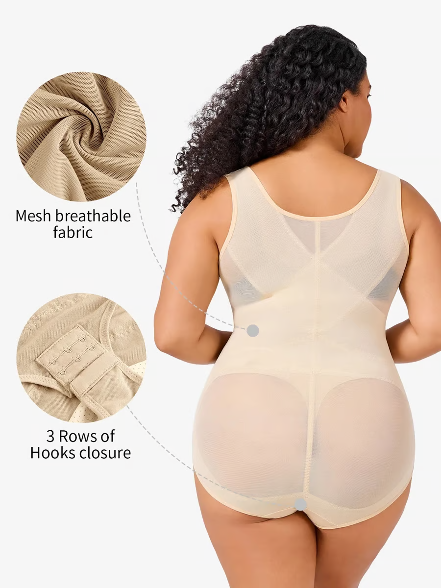 🏆LAST DAY High-Waist Shapewear Bodysuit – Sculpt Your Dream Curves ✨