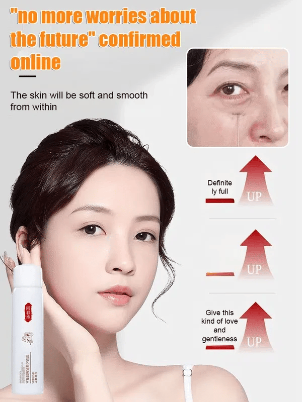 ✨Instant Wrinkle Eraser — Lingzhi Rejuvenating Spray 💦 1-Second Youth Reset!✨