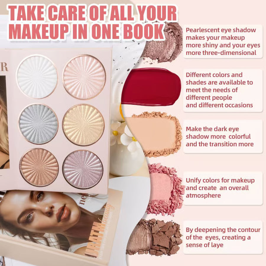 🔥Last Day Promotion 50% OFF💄5-Layer Book-Style Makeup Palette with 67 Pro Shades