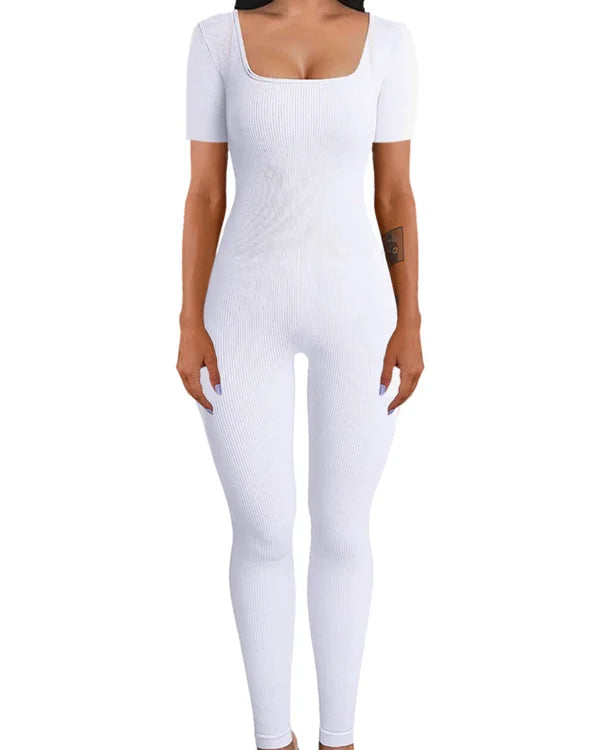 Jumpsuit with Tummy ControlPanel