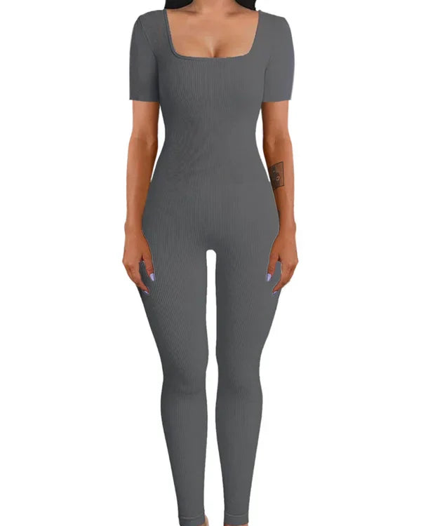 Jumpsuit with Tummy ControlPanel