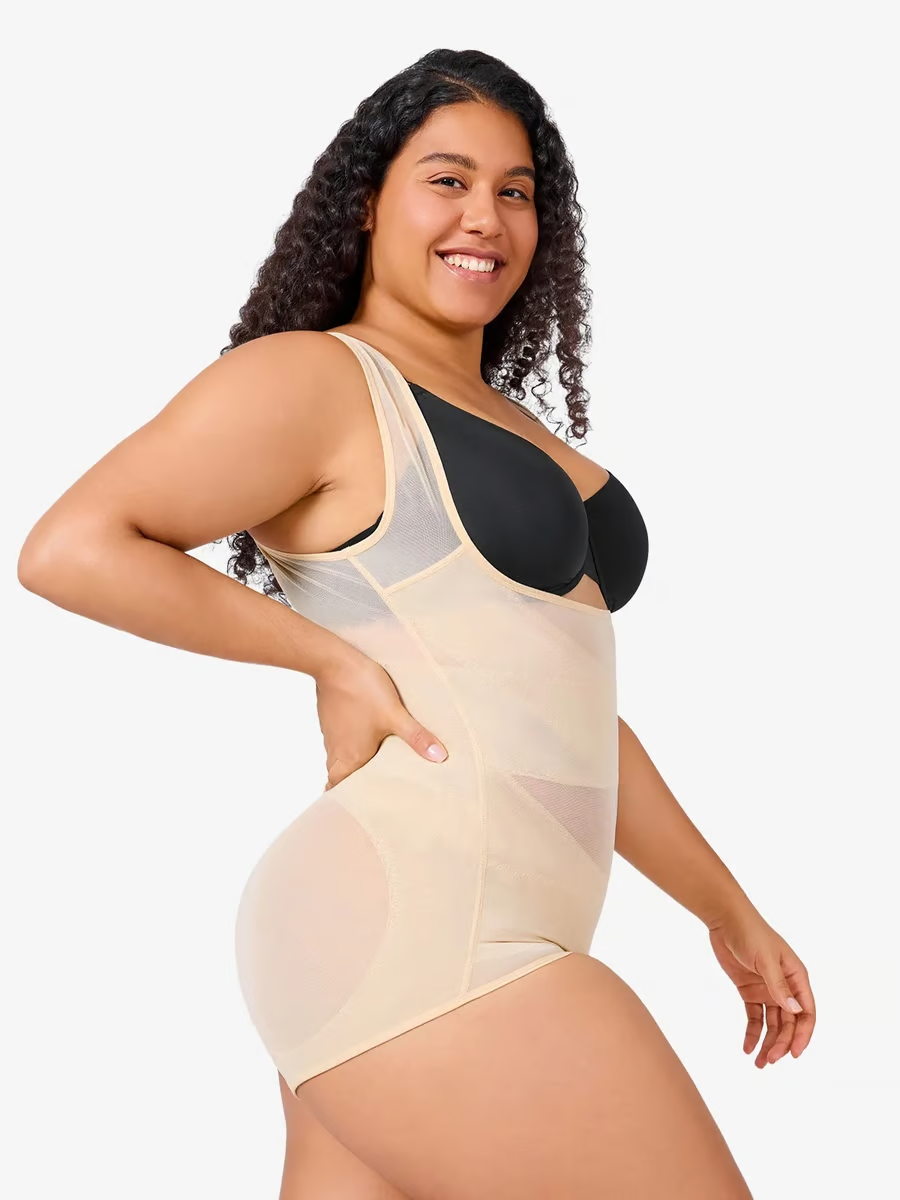🏆LAST DAY High-Waist Shapewear Bodysuit – Sculpt Your Dream Curves ✨