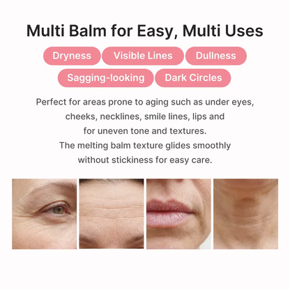 PDRN Pink Caffeine Collagen Eye Patch& PDRN Pink Collagen Volume Multi Balm