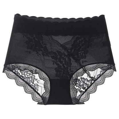 High waist lace panties（Buy 1 get 1 free)