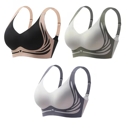 🎁Super gather bra | Wireless Push-up Bra👍No more sagging breasts