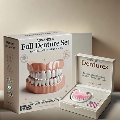 NESLEMY-🦷Advanced Customized Full Denture Set🦷