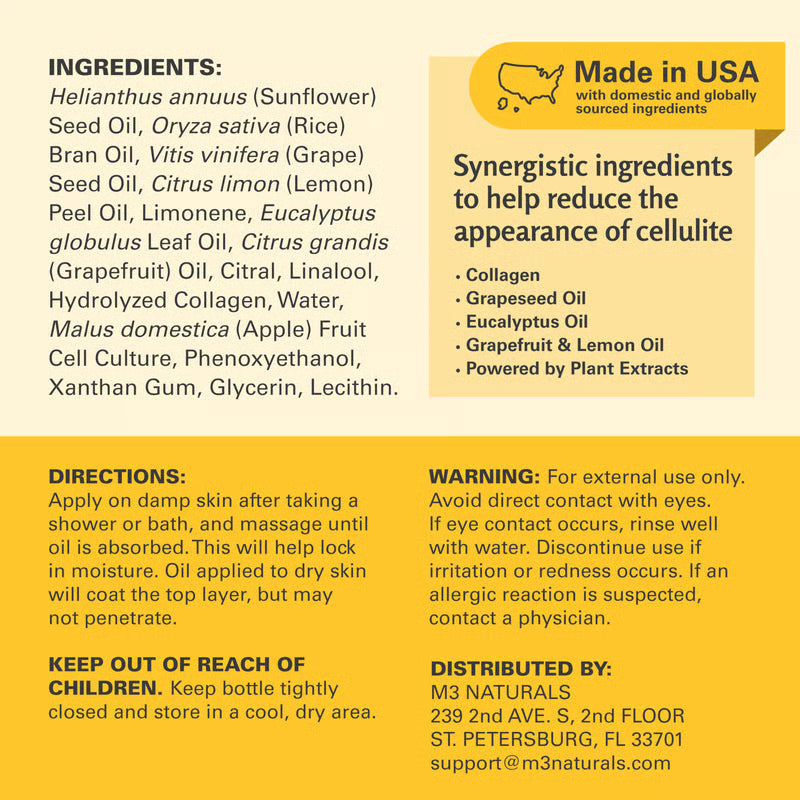 🏆Flash Sale⚡Anti-Cellulite Massage Oil