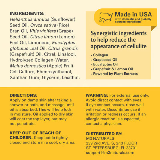 🏆Flash Sale⚡Anti-Cellulite Massage Oil