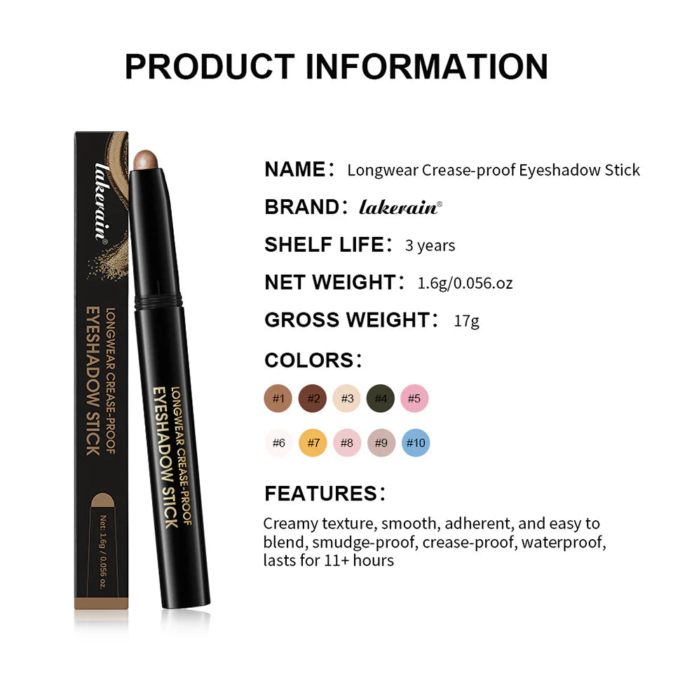 💥 FLASH SALE: 50% OFF EVERY STICK 💥 Lakerain Eyeshadow Stick ✨