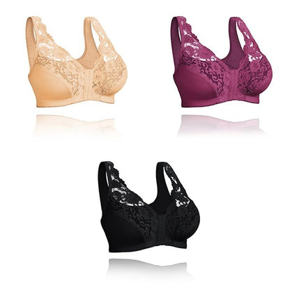 Front Hooks And Stretch-Lace – ALL IN ONE BRA