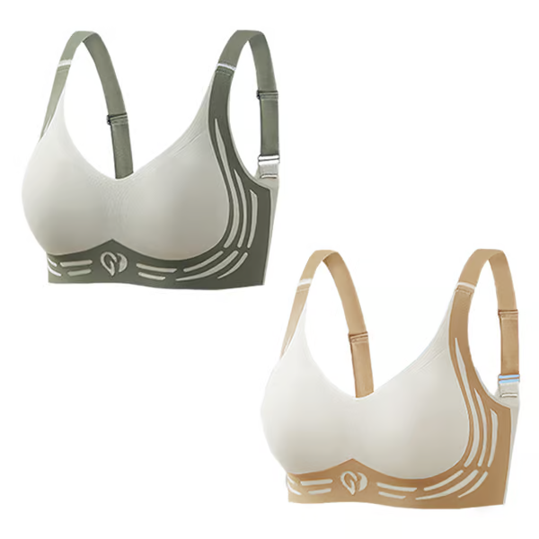 🎁Super gather bra | Wireless Push-up Bra👍No more sagging breasts
