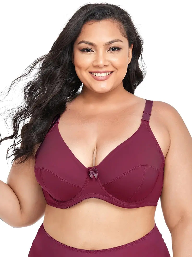 Womens Comfortable Plus Size Bra