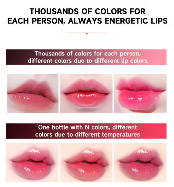 💋 Experience Luxurious Lips ✨Transferproof Color-Changing Lipstick💄CrystalClear Color Alchemy 💋 Auto-Tints on Contact!