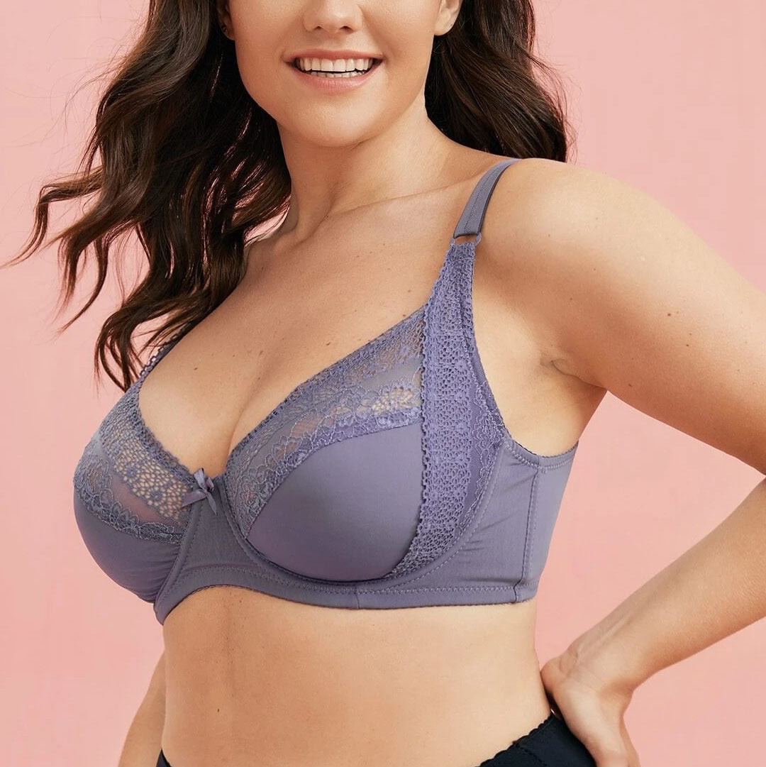 Womens Plus Size Lace Bra