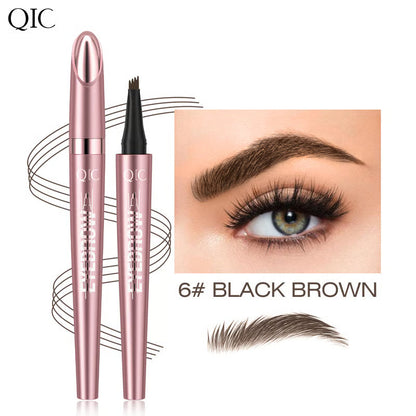 🔥BUY 1 GET 1 FREE 🔥Waterproof Micro-Fork Eyebrow Pencil, Long-Lasting Brow Pen for Natural Hair-Like Strokes