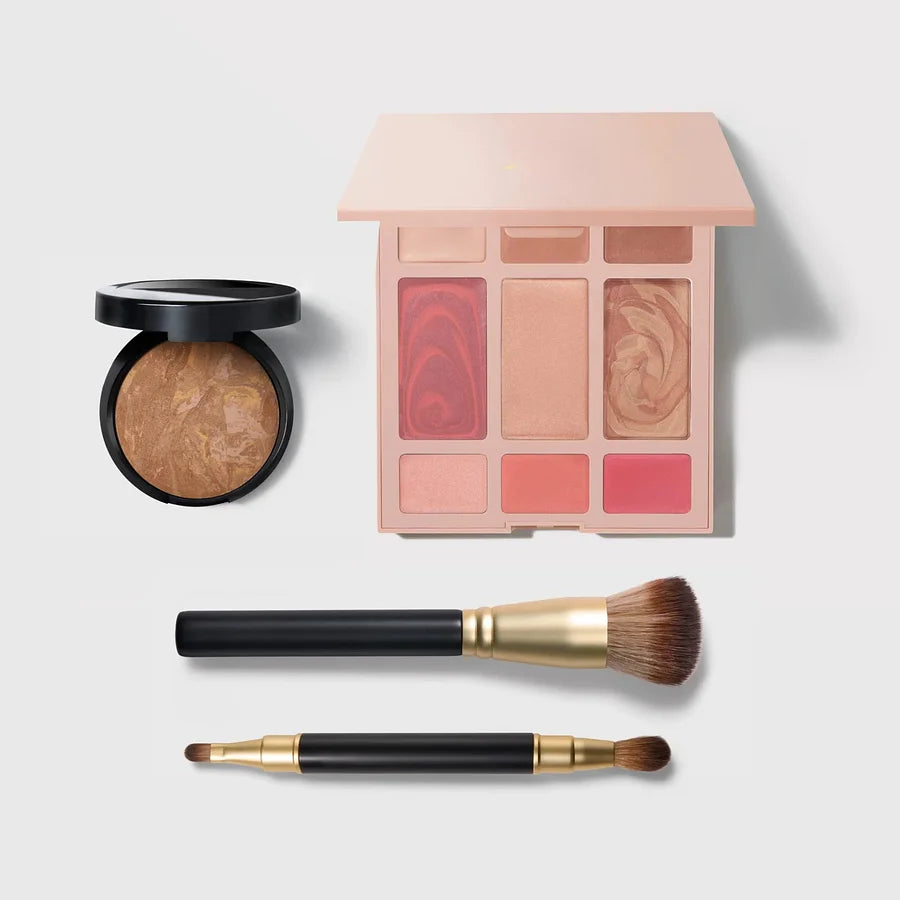 ⏰ Last 3 Hours! 🔥Everyday cream essentials for eyes, cheeks and lips in one palette. Best of the Best Cream Full Face Basics