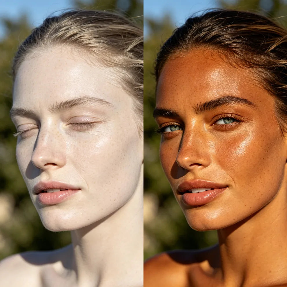 Sun-Free Glow routine