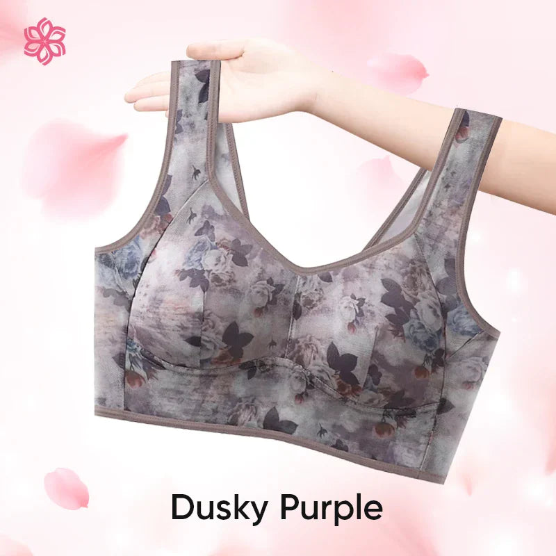 Ice Silk Lace Cooling Comfort Bra