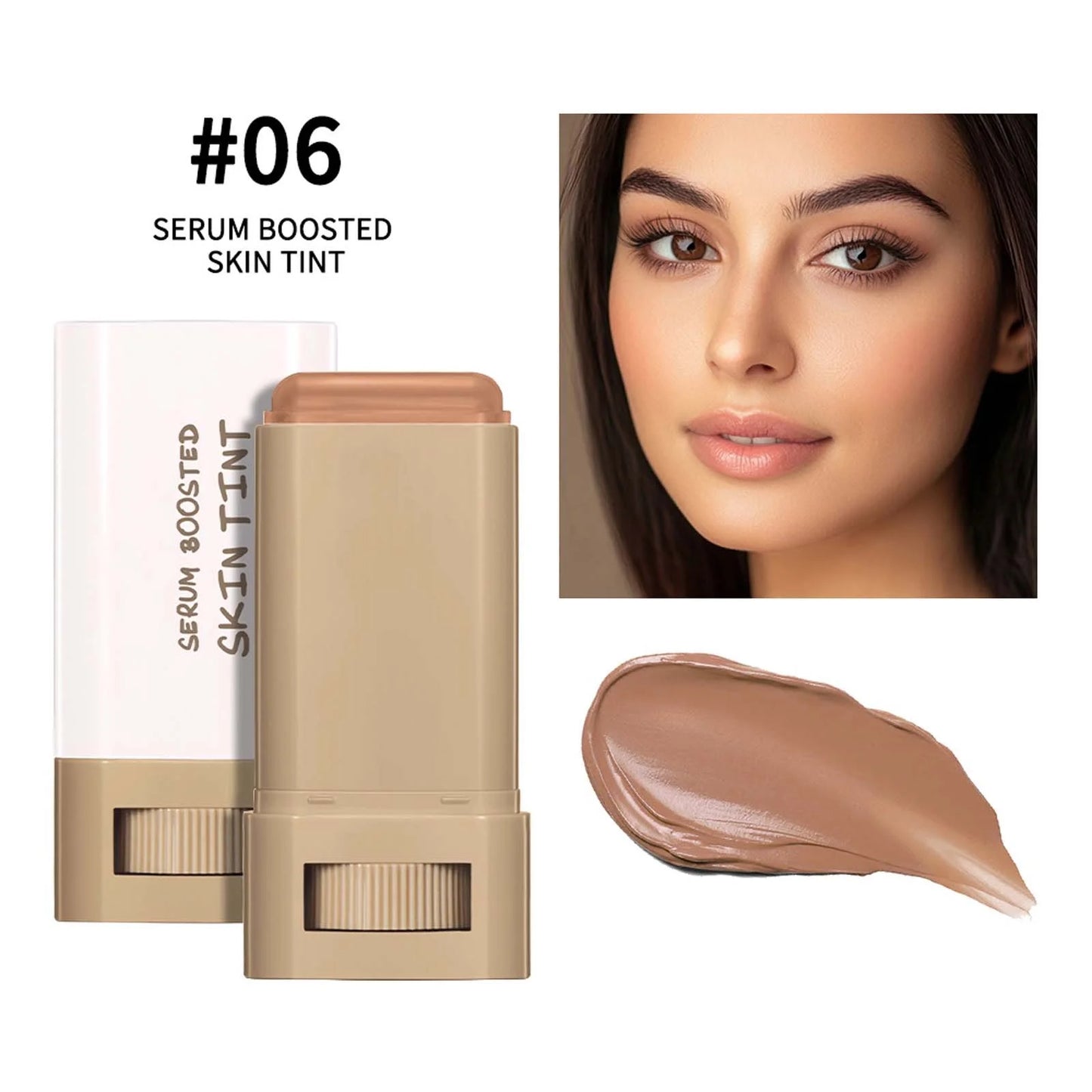 ✨ LAST DAY PROMOTION 🎁Buy 1 Get 1 Free-🔥Foundation Stick Beauty Balm Serum Boosted Skin Tint