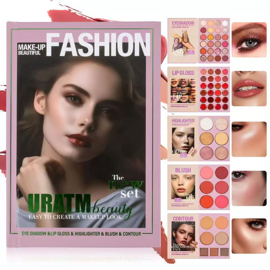 🔥Last Day Promotion 50% OFF💄5-Layer Book-Style Makeup Palette with 67 Pro Shades
