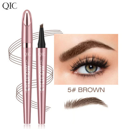 🔥BUY 1 GET 1 FREE 🔥Waterproof Micro-Fork Eyebrow Pencil, Long-Lasting Brow Pen for Natural Hair-Like Strokes