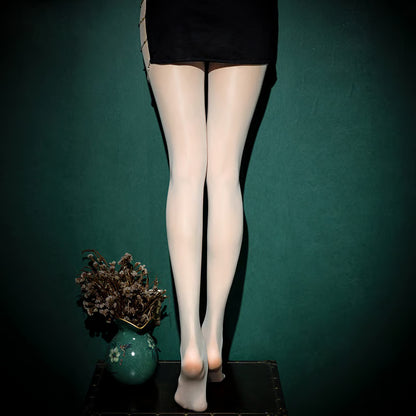 🎁LAST DAY PROMOTION 🔥Pearlescent Silk Stockings Sexy Nylon Pantyhose