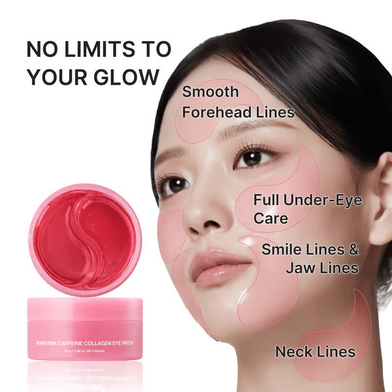 PDRN Pink Caffeine Collagen Eye Patch& PDRN Pink Collagen Volume Multi Balm