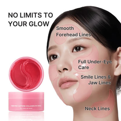 PDRN Pink Caffeine Collagen Eye Patch& PDRN Pink Collagen Volume Multi Balm