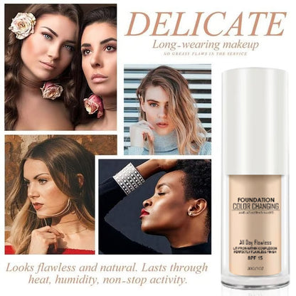 🔥Flawless. Effortless. On Sale — This Black Friday 💫🔥2025 Colour Changing Mature Skin Foundation