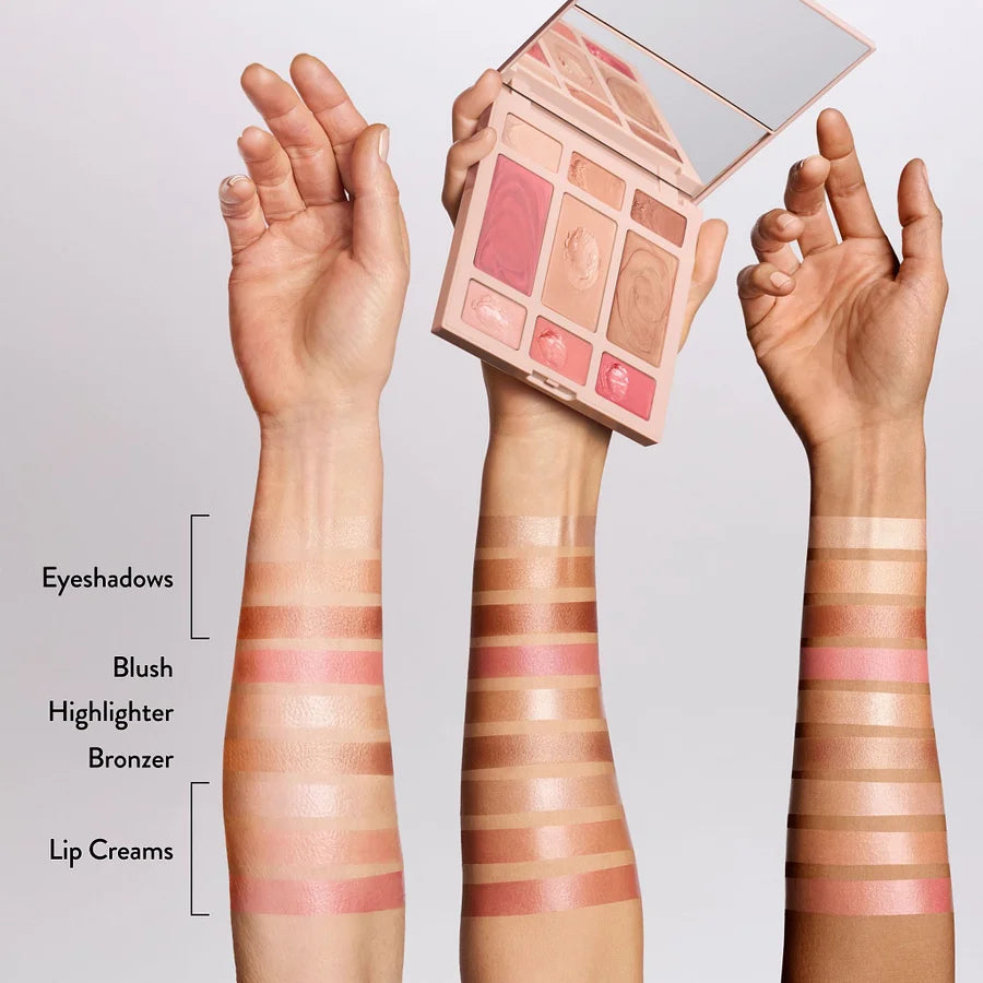 ⏰ Last 3 Hours! 🔥Everyday cream essentials for eyes, cheeks and lips in one palette. Best of the Best Cream Full Face Basics