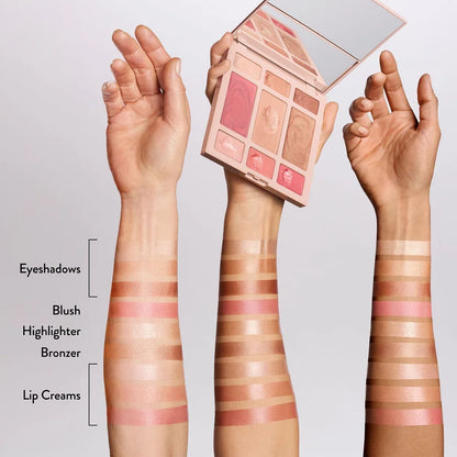 ⏰ Last 3 Hours! 🔥Everyday cream essentials for eyes, cheeks and lips in one palette. Best of the Best Cream Full Face Basics
