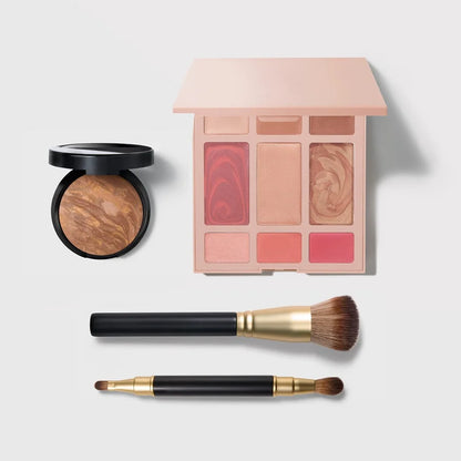 ⏰ Last 3 Hours! 🔥Everyday cream essentials for eyes, cheeks and lips in one palette. Best of the Best Cream Full Face Basics
