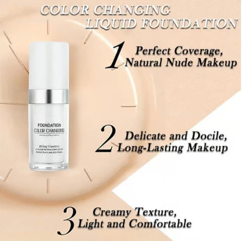 🎁LAST DAY BUY 1 GET 1 FREE🔥2025 Colour Changing Mature Skin Foundation