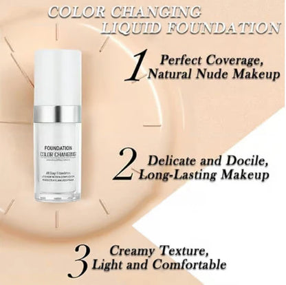 🎁LAST DAY BUY 1 GET 1 FREE🔥2025 Colour Changing Mature Skin Foundation