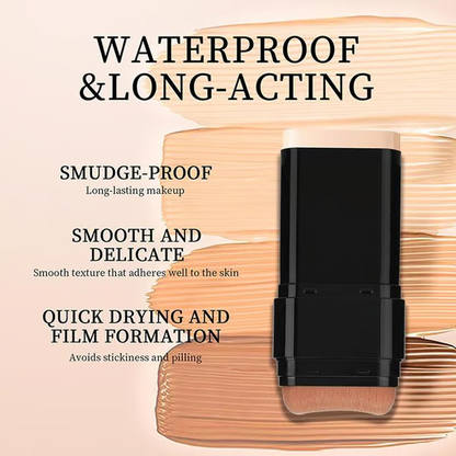 🔥Last Day Promotion 49% OFF✨Zaidoc Foundation Concealer Stick Double-Ended Brush