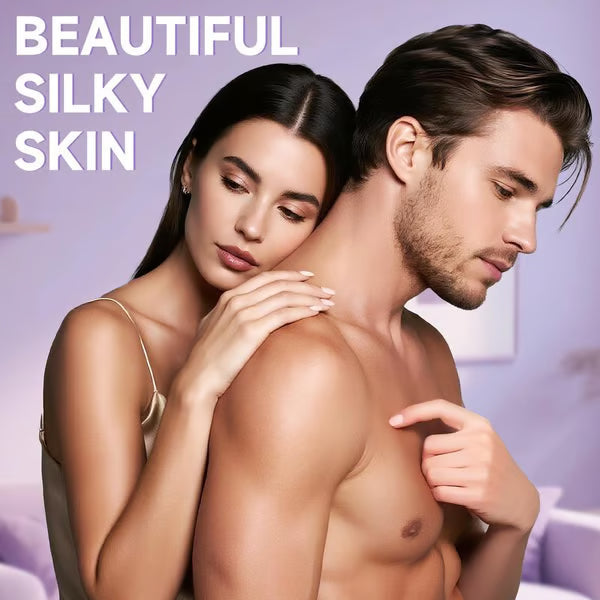✨Bikini Pain-Free Hair Removal Cream for Sensitive Skin, 💫Hypoallergenic Formula-Gentle & Fast-Acting Depilatory with Citrus Scent, Aloe & Hyaluronic Acid for Soothing Care, Suitable for Men & Women